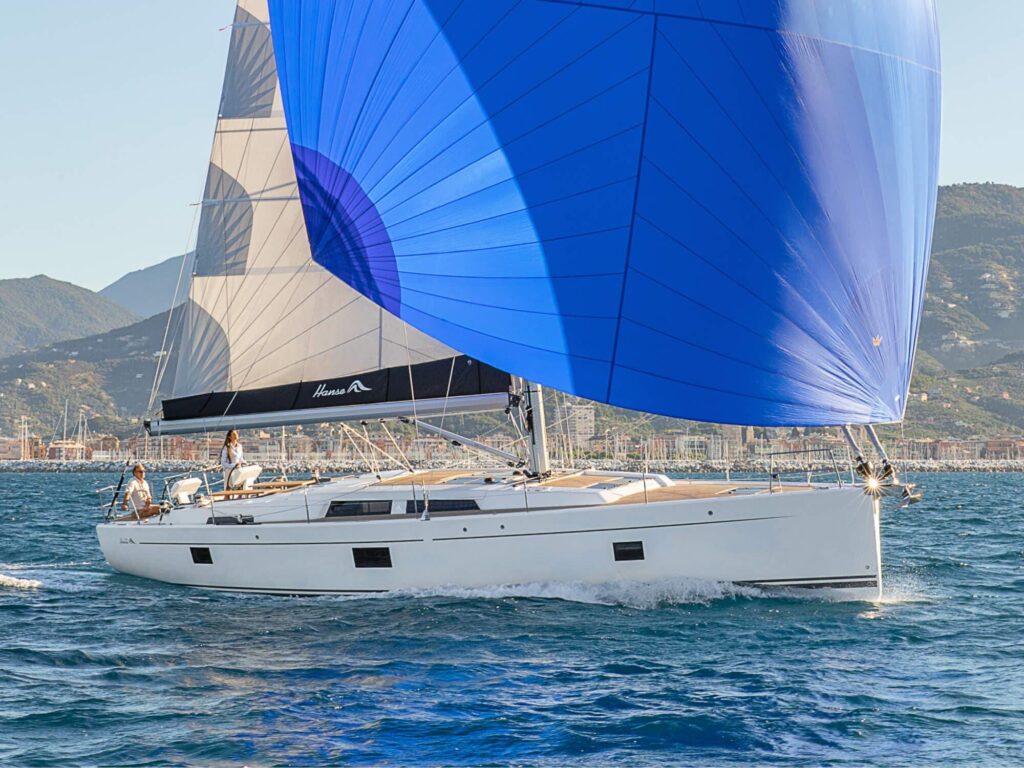 Hanse 508 Yacht Charter by Lyons Concierge. Enjoy luxury sailing, private cruises and bespoke experiences around Mykonos and the Cyclades.